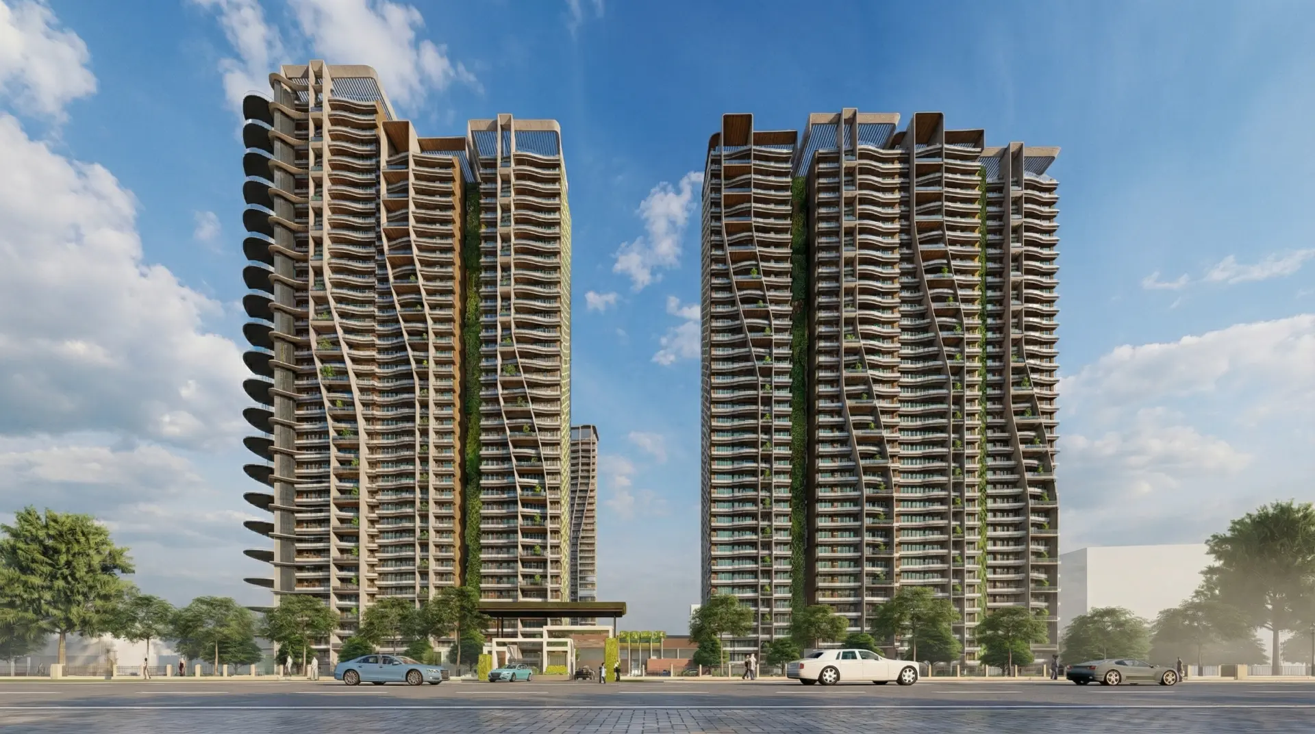 BOOTES Aspire Silicon City — tower and landscape render